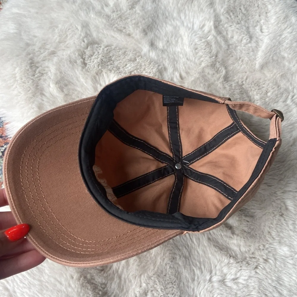 Boutique women’s MAMA embroidered baseball hat blush mauve brown dad cap OSFM